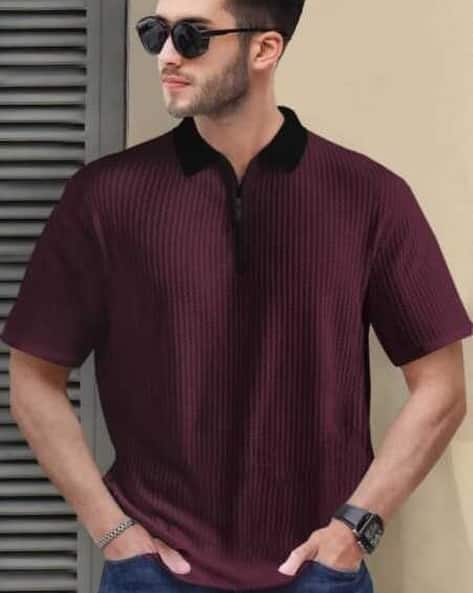 Hoodler Men Regular Fit Polo T-shirt