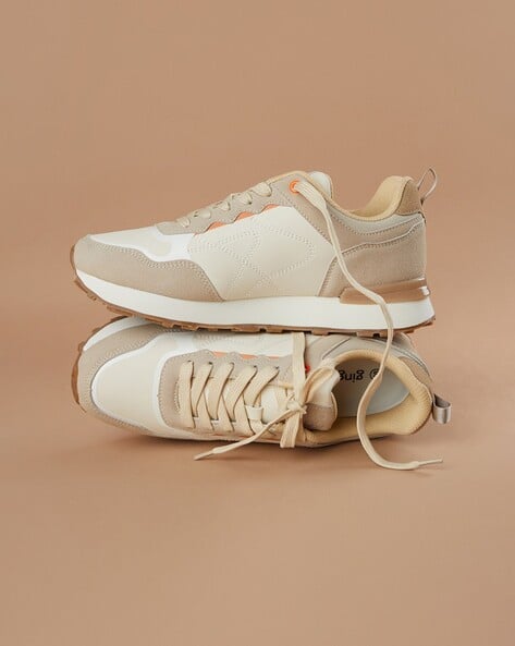 Buy Beige Heeled Shoes for Women by Ginger by lifestyle Online