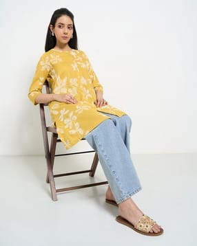 rangmanch by pantaloons Women Floral Print Straight Kurta -picture-12