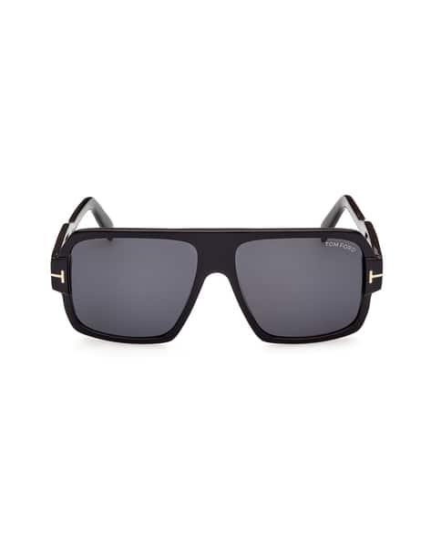 Men UV-Protected Full-Rim Square Sunglasses FT0933 58 01A