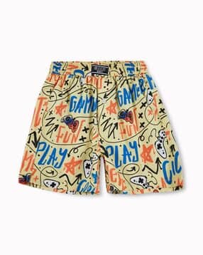gini & jony Boys Regular Fit Graphic Print Shorts-picture-10