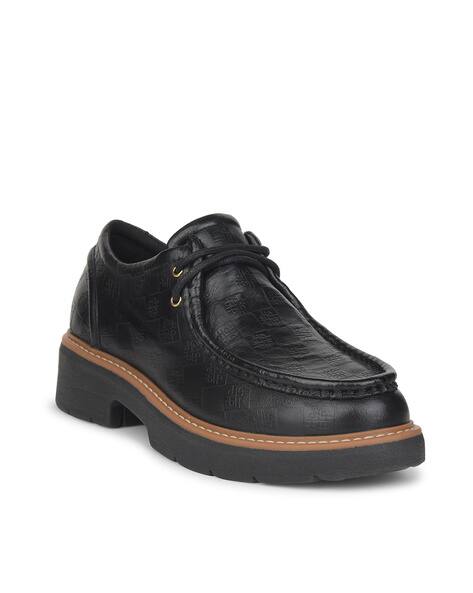 HUSH PUPPIES Women Round-Toe Slip-On Derby Shoes