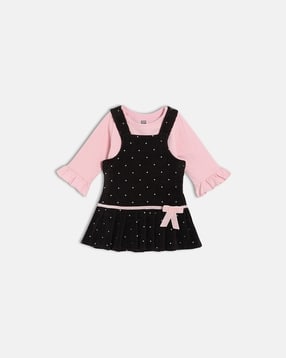 mini klub Polka-Dot Dungaree Dress-picture-29