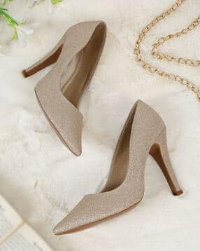 flat n heels Women Embellished Pointed-Toe Pumps-picture-18