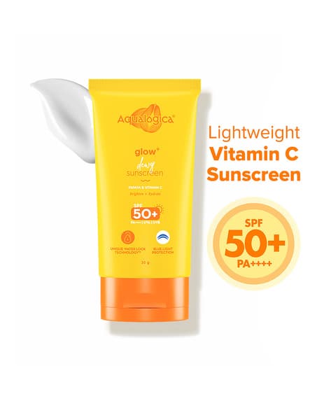 Aqualogica Glow+ Dewy Travel-Friendly Sunscreen with SPF 50+ PA++++