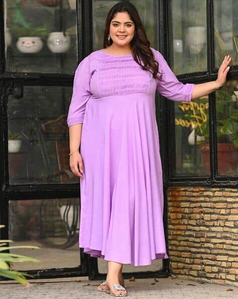 Buy Purple Dresses for Women by Prettyplus By Desinoor.com Online | Ajio.com