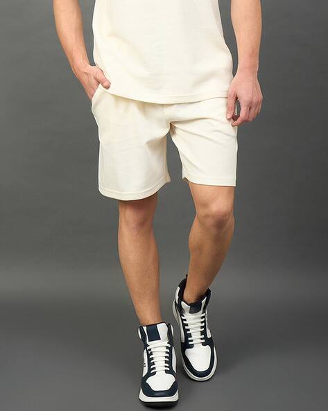 CLUB YORK Men Flat-Front Regular Fit Bermuda Shorts