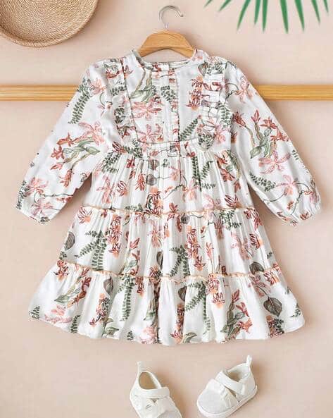 Buy White Dresses Frocks for Girls by BELLA MODA Online