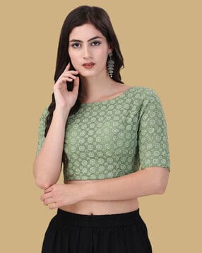 oomph! Women Embellished Back-Open Blouse-picture-53