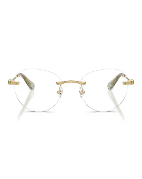 Buy SWAROVSKI Women Phantos Rimless Frame-0SK1021401751 Gold