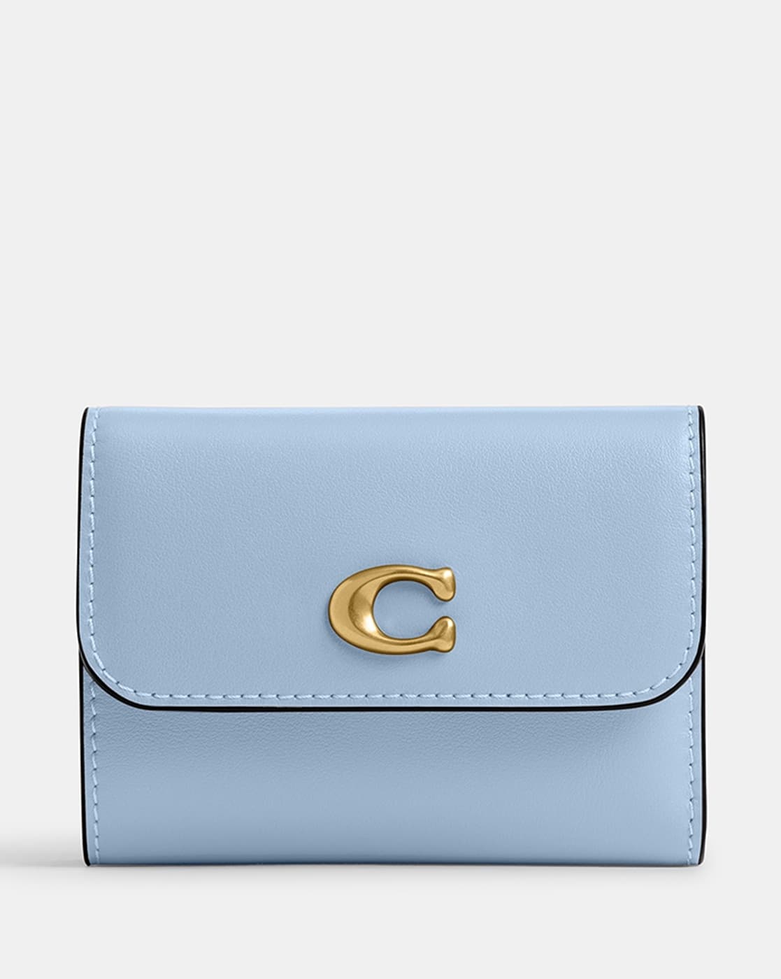 Buy Coach Women Essential Leather Tri-Fold Wallet & Card Holder