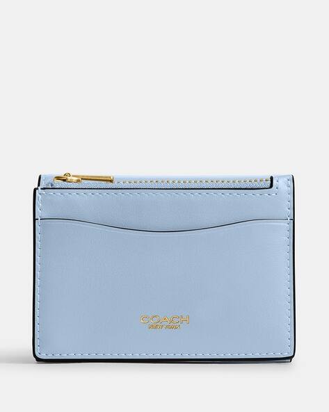 Buy Coach Women Essential Leather Tri-Fold Wallet & Card Holder