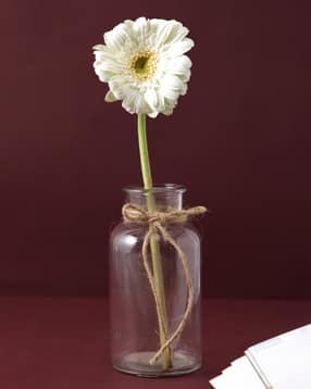 Crystal Clear Glass Vase