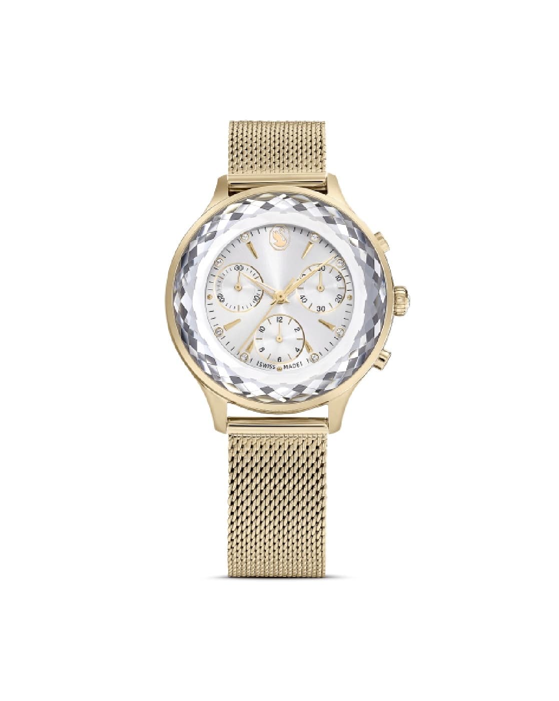 Buy SWAROVSKI Embellished Water-Resistant Chronograph Watch