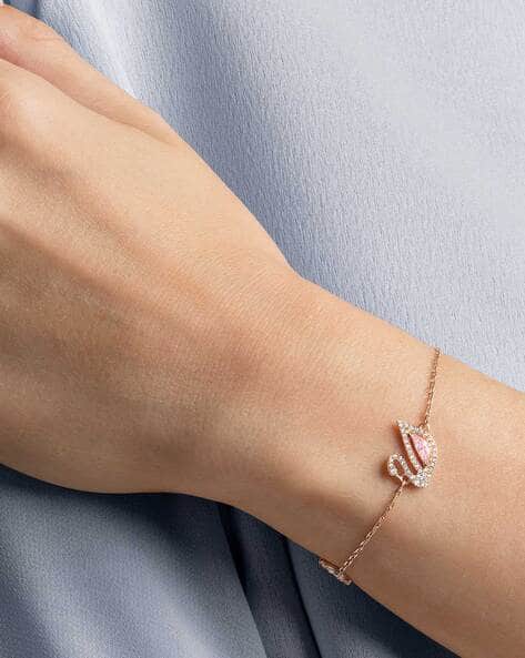 Buy Pink Bracelets Bangles for Women by Swarovski Online
