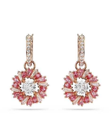 Buy Pink Earrings for Women by SWAROVSKI Online