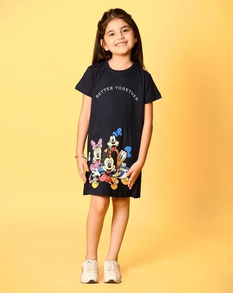 Buy Navy Blue Dresses & Frocks for Girls by Nap Chief Online | Ajio.com