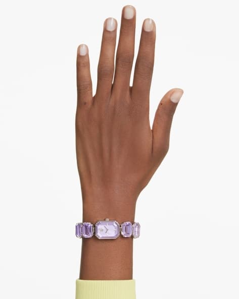 Swarovski Watch Purple Swarovski Octea Lux Chrono 39mm