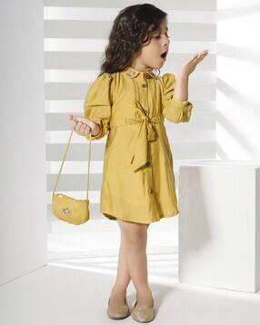 Girls A-line Dress-image-16