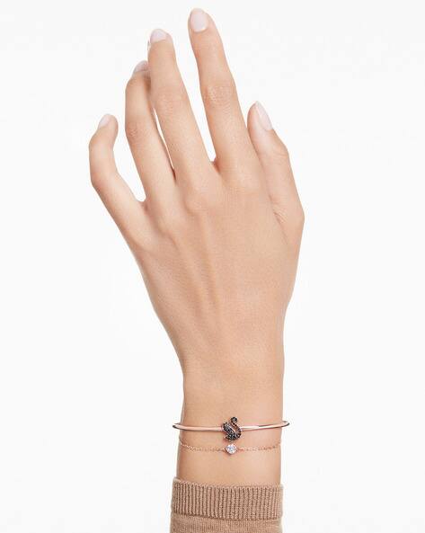 Buy Black Bracelets Bangles for Women by Swarovski Online