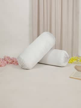 Set of 2 Velvet Foil Work Decorative Bolster Cover -image-38