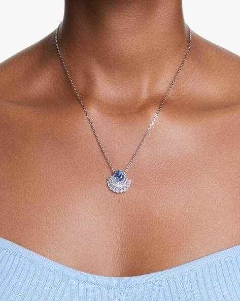 Buy Blue Necklaces Pendants for Women by Swarovski Online