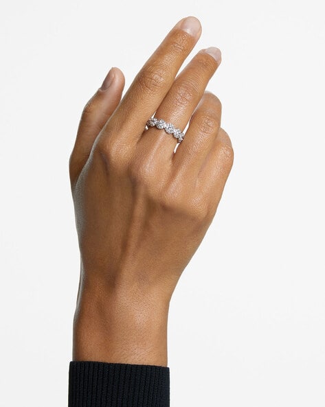 Rhodium-Plated Constella Ring