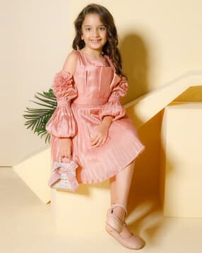  Girls Fit and Flare Dress-image-45