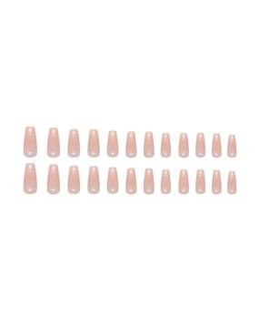 pink truck Women Set Of 24 Artificial Reusable Nails-picture-17