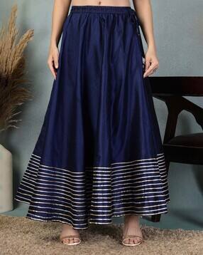 Women Maxi Embellished Skirt