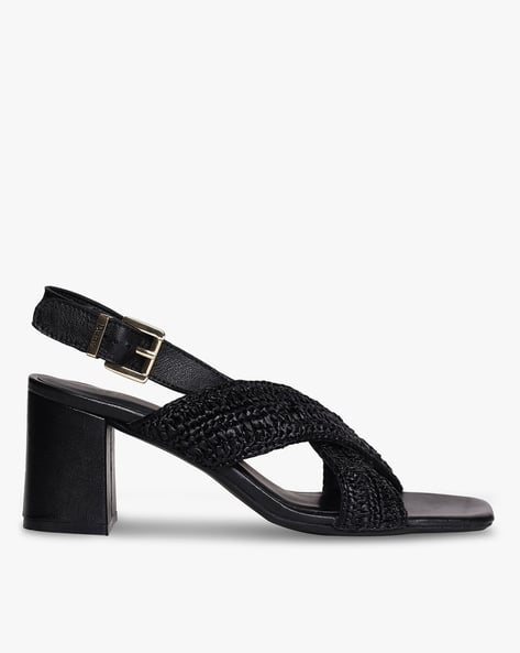 Buy Black Heeled Sandals for Women by Dune London Online