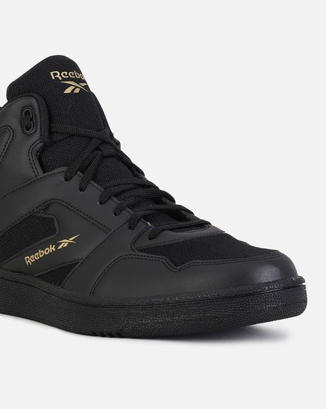 O Fit All Black Reebok High Tops RB4132 REEBOK SAFETY TOE 