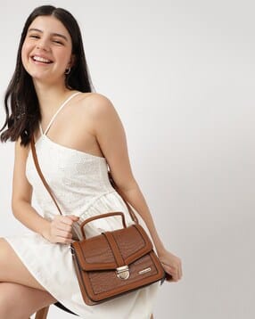 fastrack Women Textured Sling Bag-picture-4