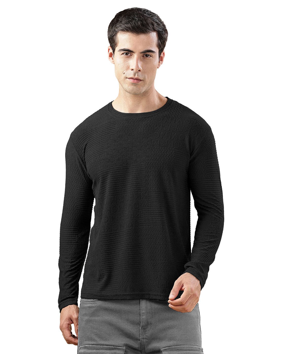 Buy SHODOX Men Relaxed Fit T-Shirt Online | Ajio.com