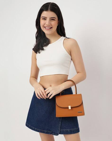 FASTRACK Women Messenger Bag with Detachable Strap