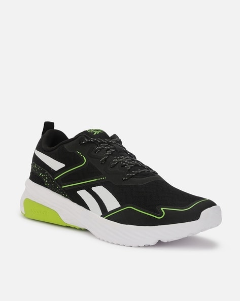 Men Gear Low-Top Lace-Up Running Shoes