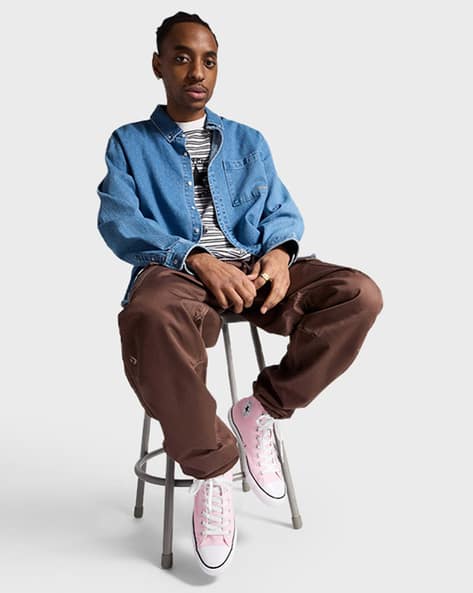 Buy Pink Sneakers for Men by CONVERSE Online