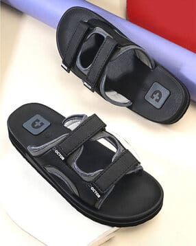 doctor health super soft Men Multi-Strap Flip-Flops with Velcro-Fastening-picture-7
