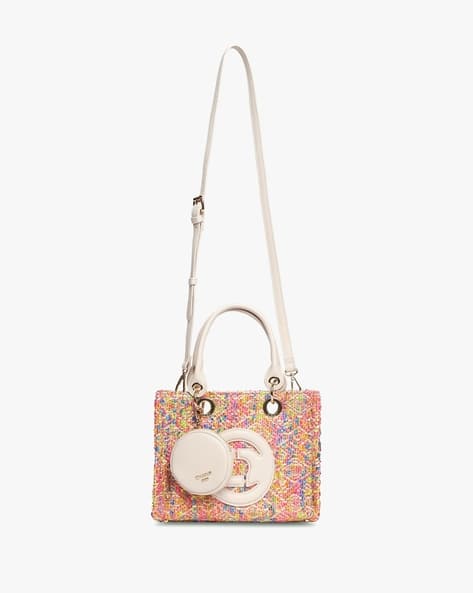 Dune London Women Doffee Satchel with Detachable Strap