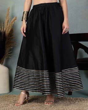Women Maxi Embellished Skirt