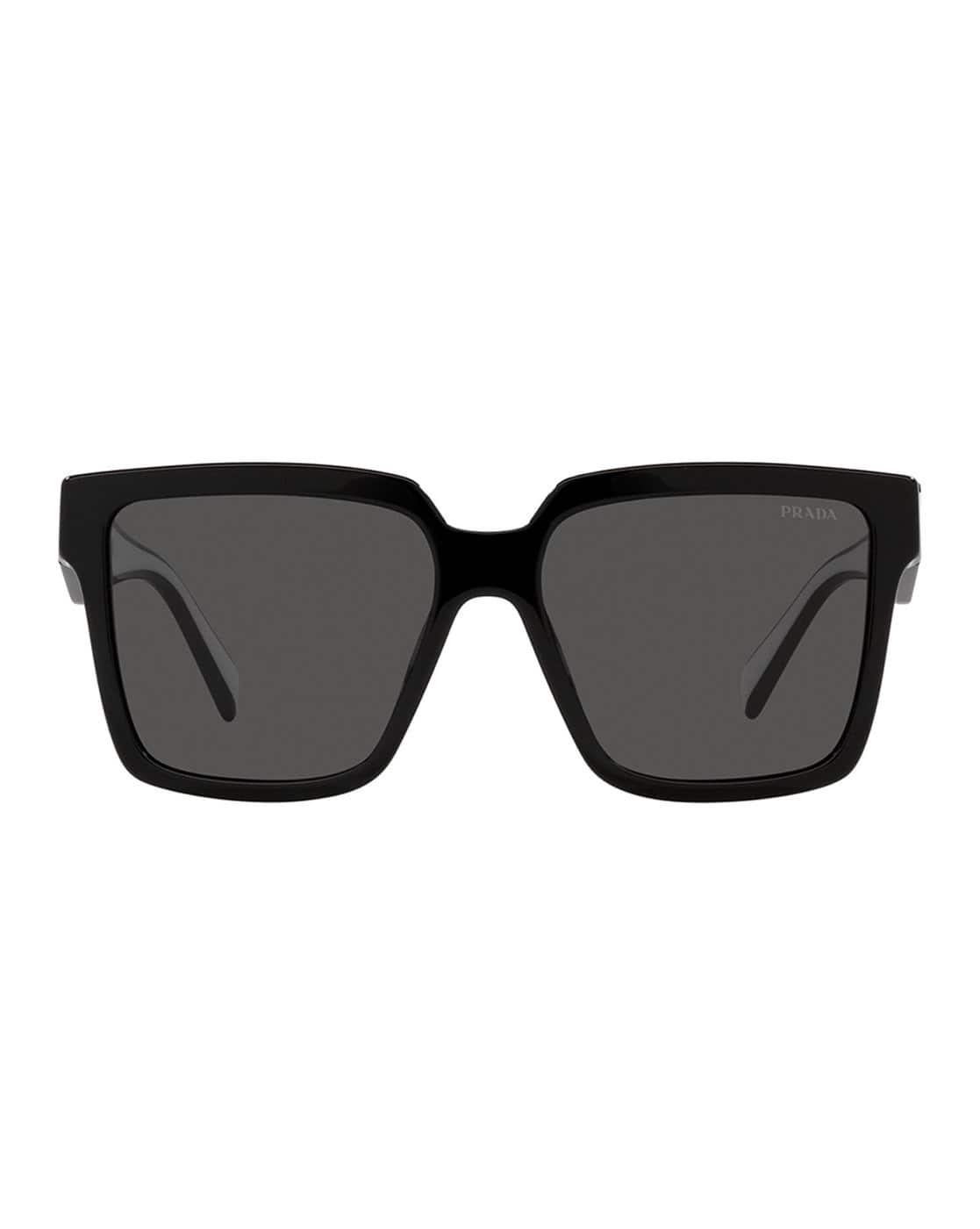 Buy PRADA Women UV-Protected Square Sunglasses-0PR 24ZS | Grey