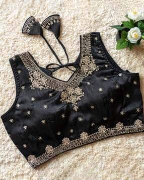 nyrika Women Embroidered Back-Open Blouse-picture-60