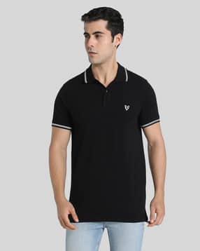 american eagle Men Polo T-Shirt with Contrast Tipping-picture-17