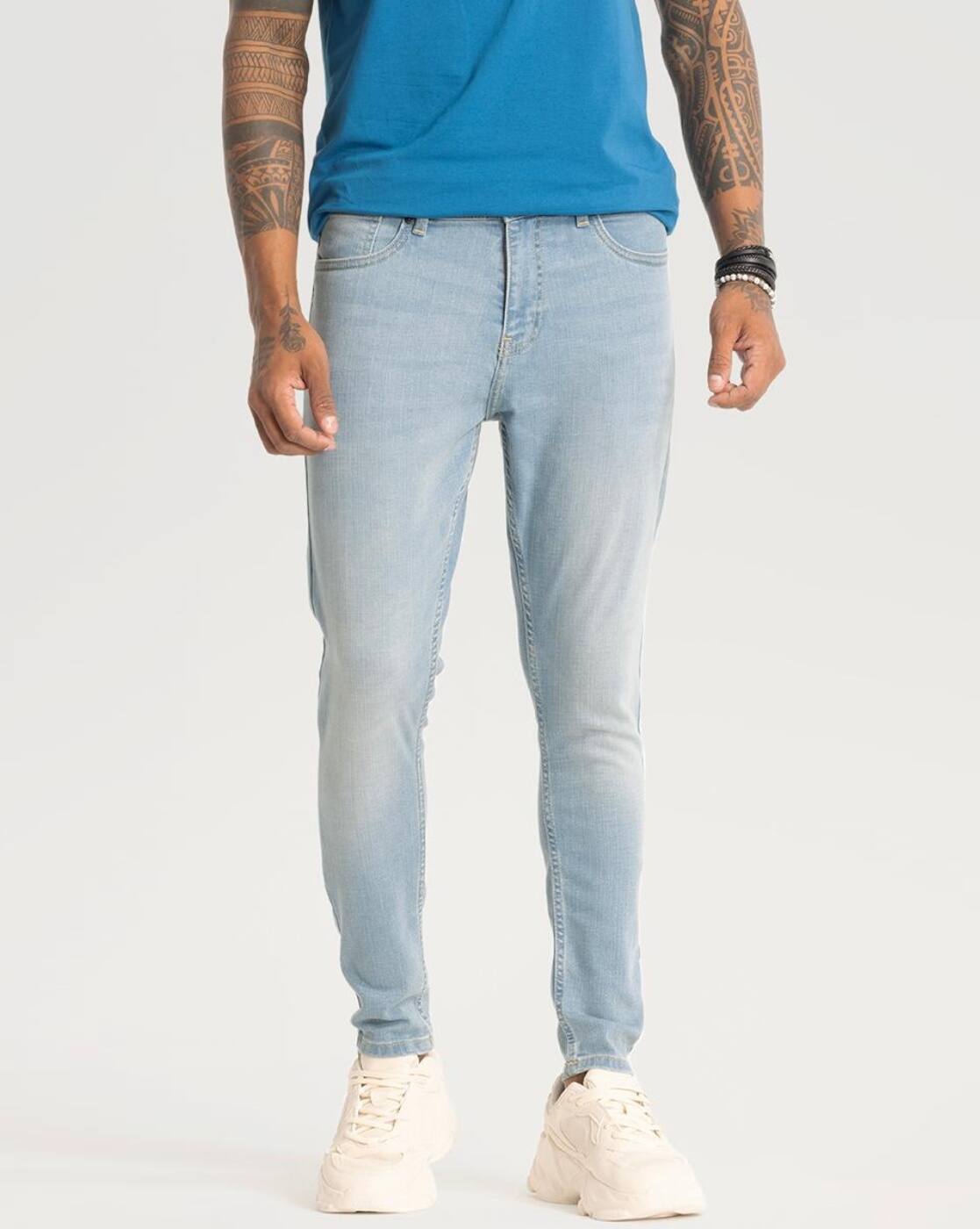 Mens Jeans Popular Jeans 2018 Men Skinny Jeans With Insert Pockets