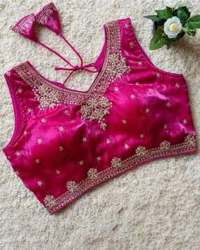 nyrika Women Embroidered Back-Open Blouse-picture-59