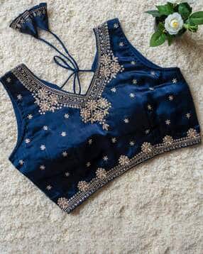 nyrika Women Embroidered Back-Open Blouse-picture-23
