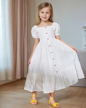 styleconnect Girls Embroidery Gown Dress-picture-36
