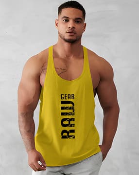 bab Men Typographic Print Regular Vest-picture-41
