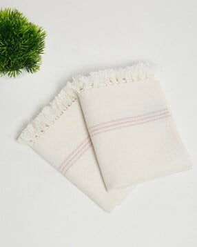 fabindia Jia Honeycomb Cotton Hand Towel-picture-14
