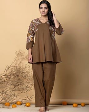 Women Cotton 2-Piece Sets